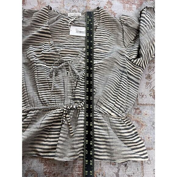 Ulla Johnson Ophelia Blouse Top in Okapi Womens Size 4 NWT - Picture 9 of 10